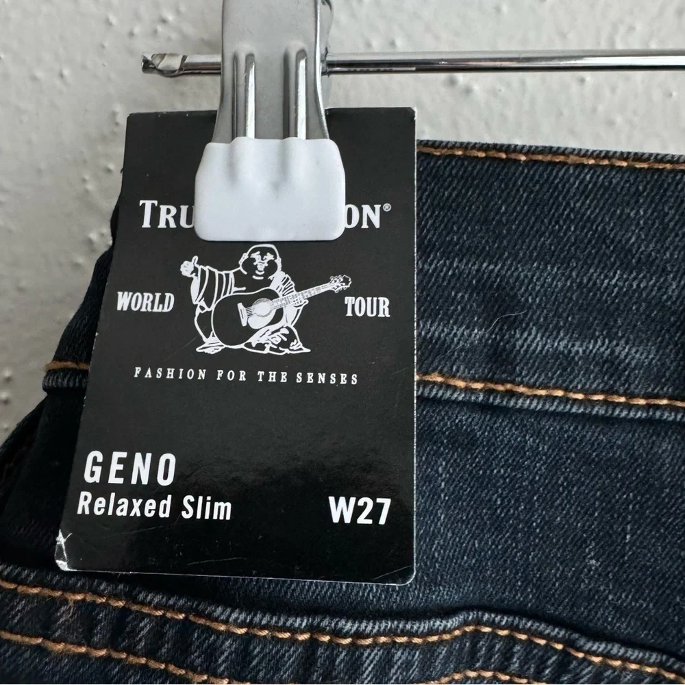 True Religion Geno Relaxed Slim Fit Jeans – Men’s Waist Size 27